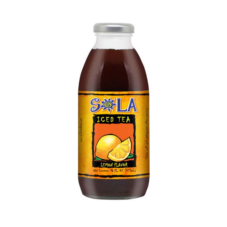 Sola Iced Tea Lemon Btl 473ml