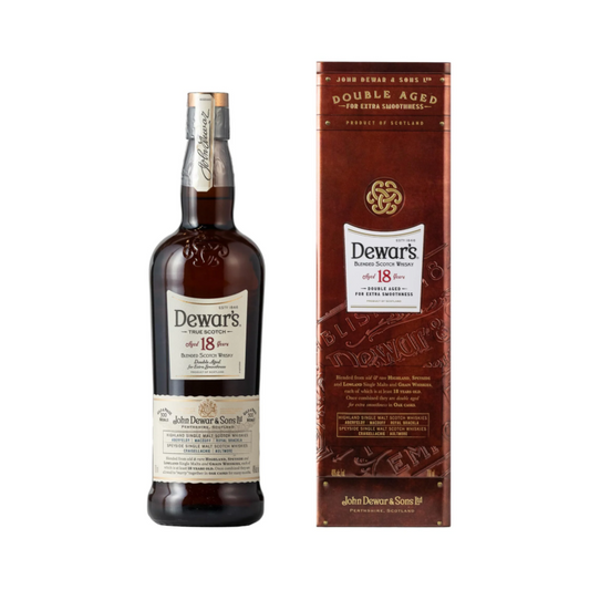 Dewars 18 Year Old Whisky 750ml