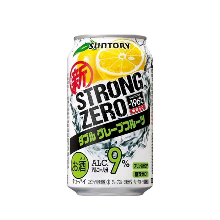 Suntory Strong Zero Double Grapefruit 350ml