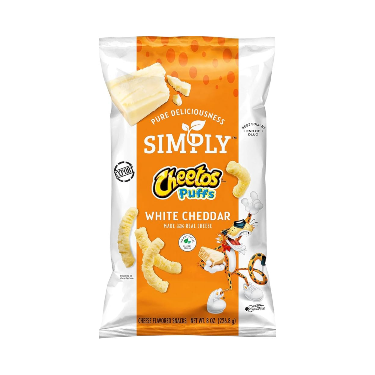 Cheetos Simply White Cheddar 226.8g