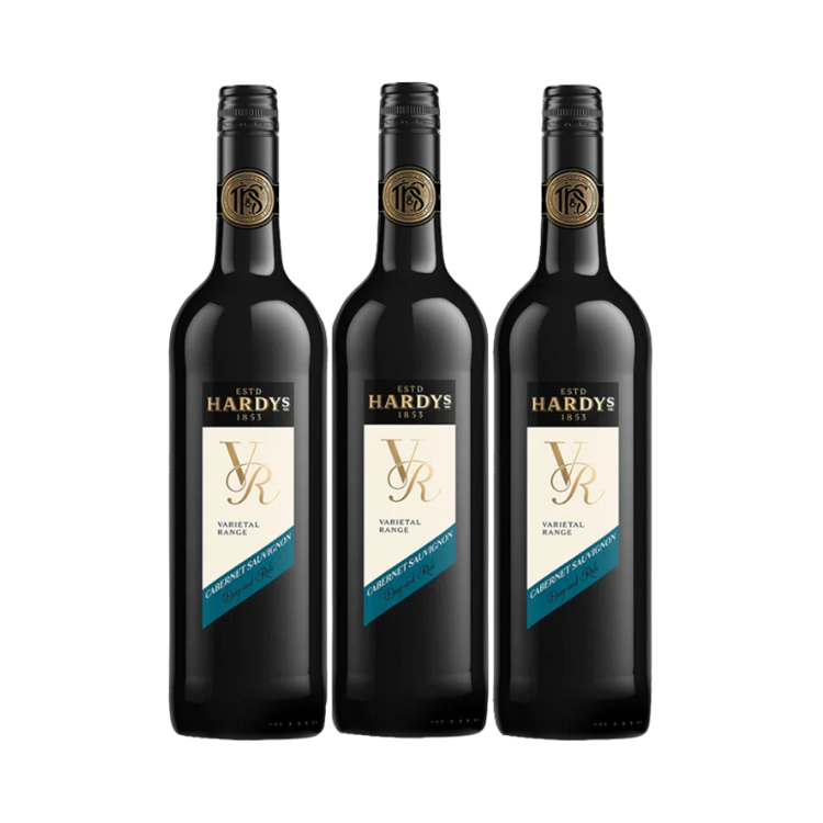 Hardys VR Cabernet Sauvignon 750ml 2s + 1 Promo Pack