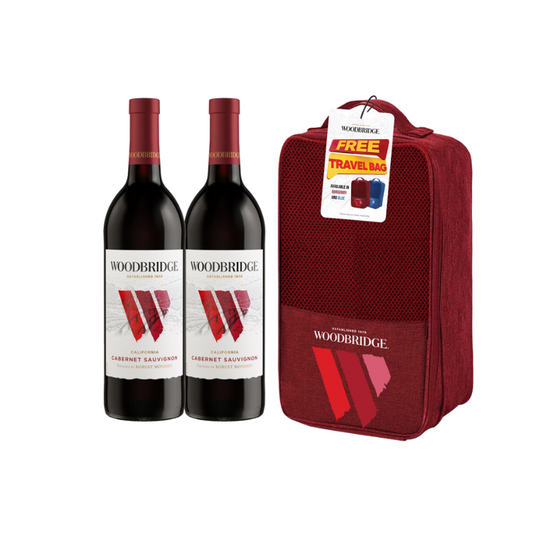 Robert Mondavi Woodbridge Cabernet Sauvignon 750ml 2s Free Travel Bag