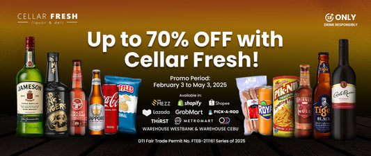 Up to 70% OFF at Cellar Fresh!