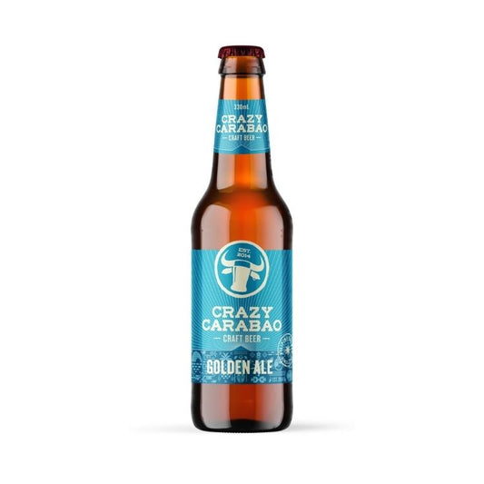 Crazy Carabao Beer Golden Ale Bottle 330ml