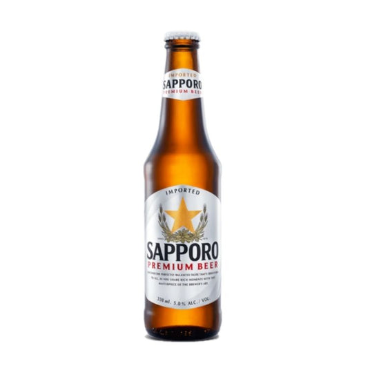 SAPPORO BEER PREMIUM BTL 330ML