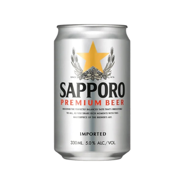 Sapporo Beer Premium Can 330ml