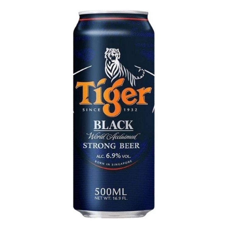 Tiger Beer Black Can 500ml