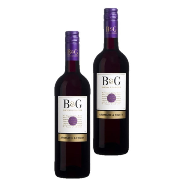 B And G Aromatic Rouge Wine 750ml Set of 2