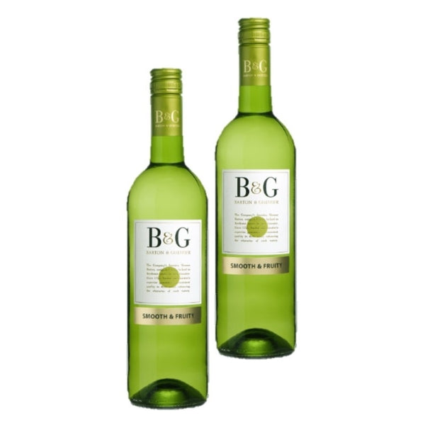 B And G Smooth And Fruity Wine 750ml Set of 2