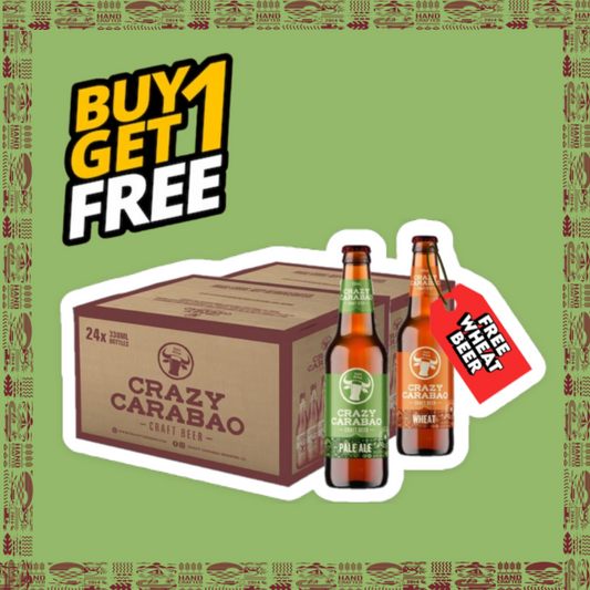 Crazy Carabao Beer Pale Ale Bottle 330ml 24s