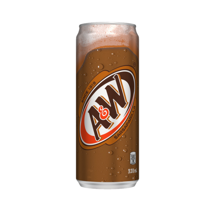 A&W Root Beer Can 320ml