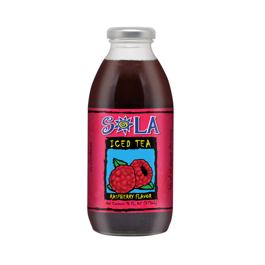 Sola Iced Tea Raspberry Btl 473ml