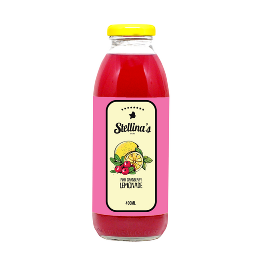 Stellina's Lemonade Pink Cranberry Btl 400ml