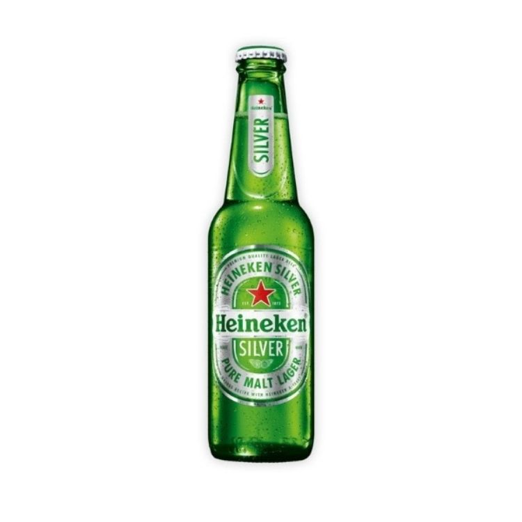 Heineken Silver Beer Bottle 330ml