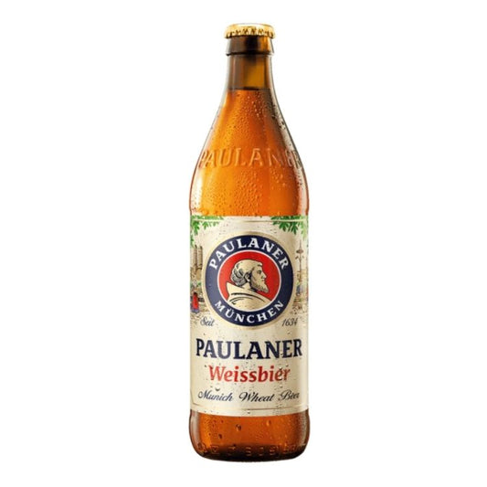 Paulaner Beer Hefe Weisber Bottle 500ml