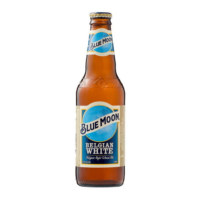 Blue Moon Beer White Bottle 355ml