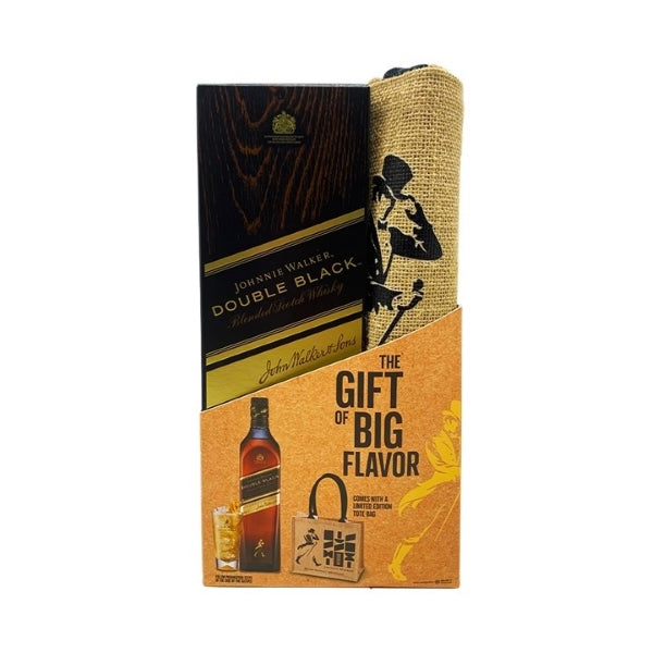 Johnnie Walker Double Black 1L + Free Tote Bag