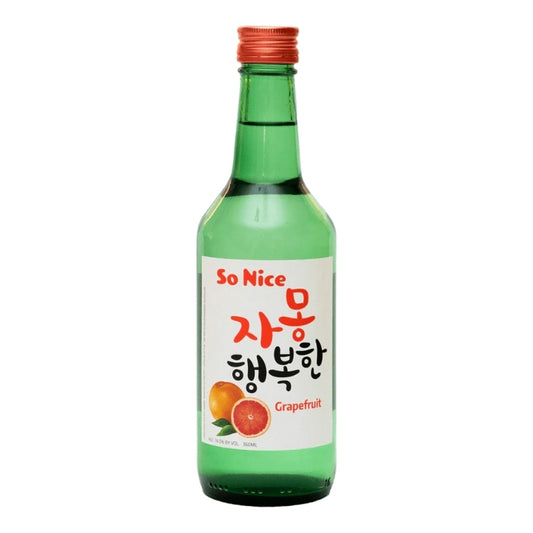 So Nice Soju Grapefruit 360ml