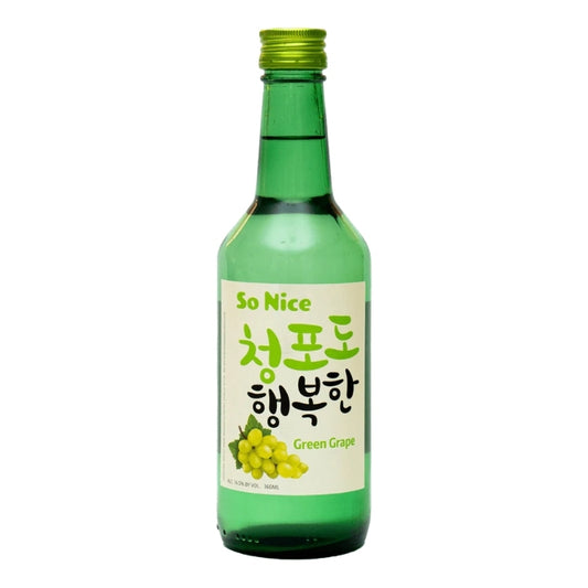 So Nice Soju Green Grape 360ml