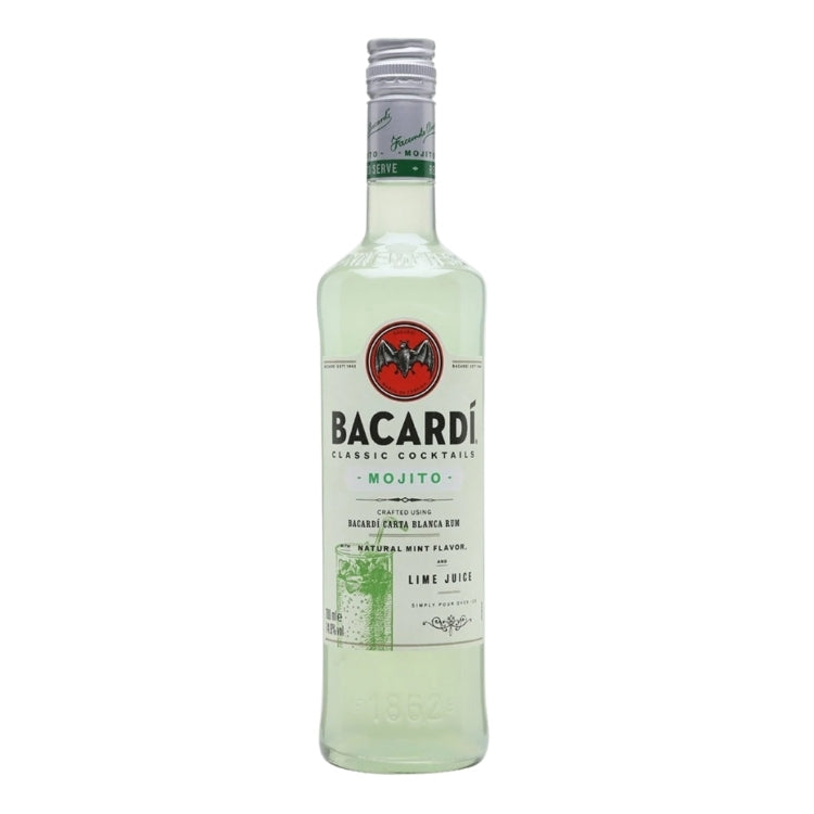 Bacardi Mojito Flavored Rum 750ml