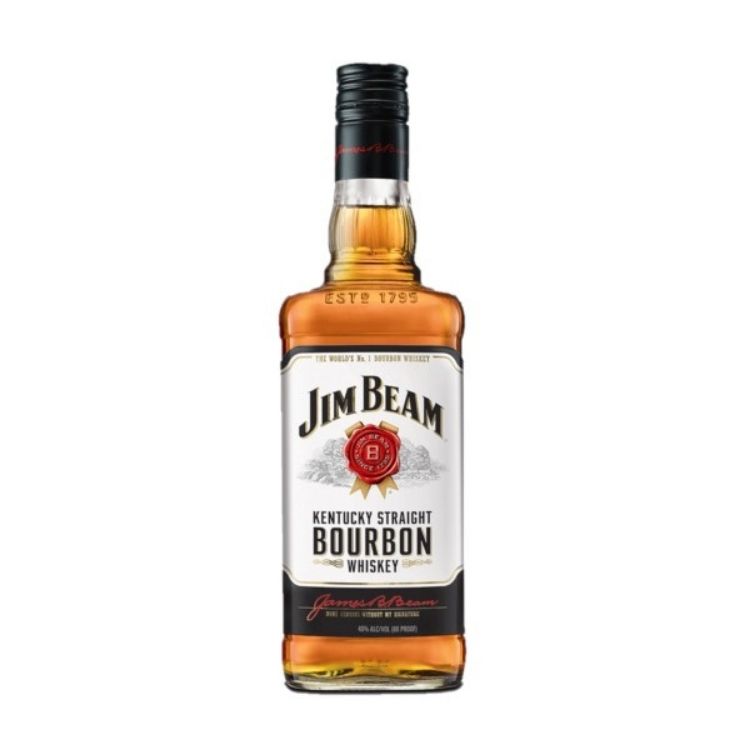 Jim Beam Whiskey White 750ml