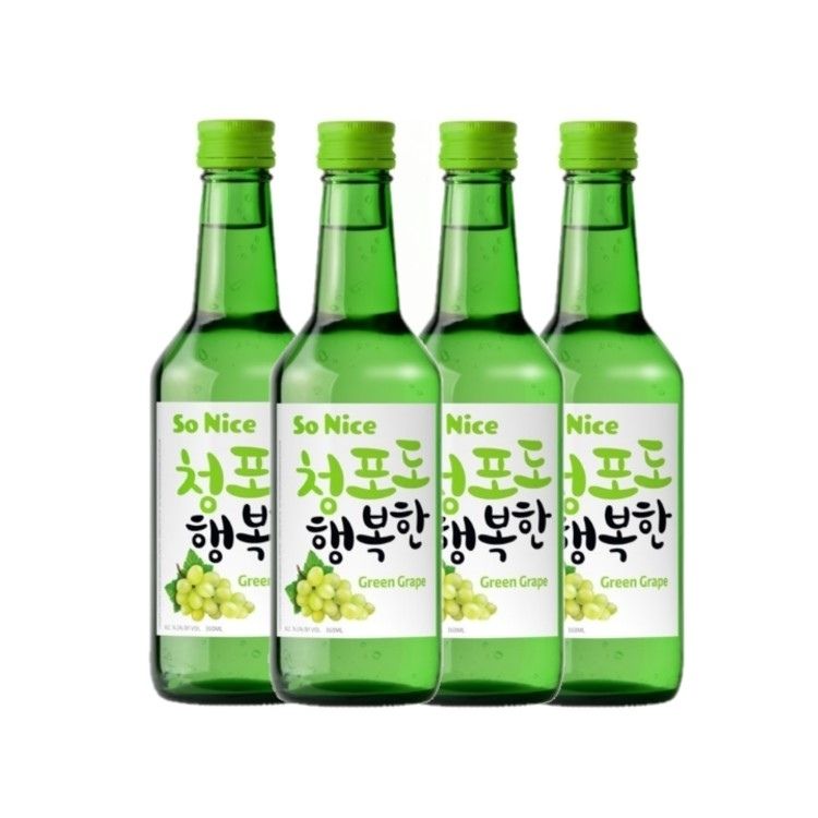 So Nice Soju Green Grape 360ml 4s