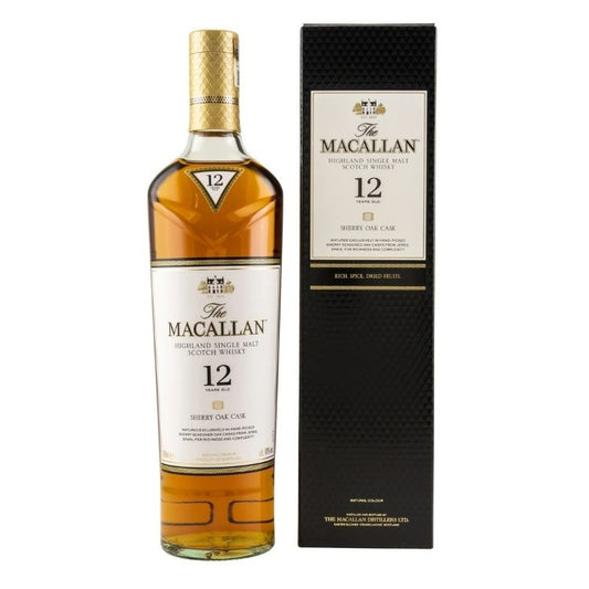 The Macallan 12 Year Old Sherry Oak 700ml