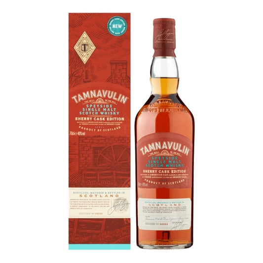 Tamnavulin Speyside Single Malt Sherry Cask 700ml