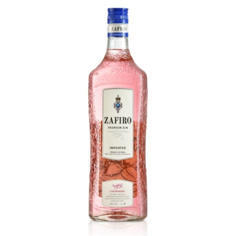 Zafiro Gin Strawberry 1L