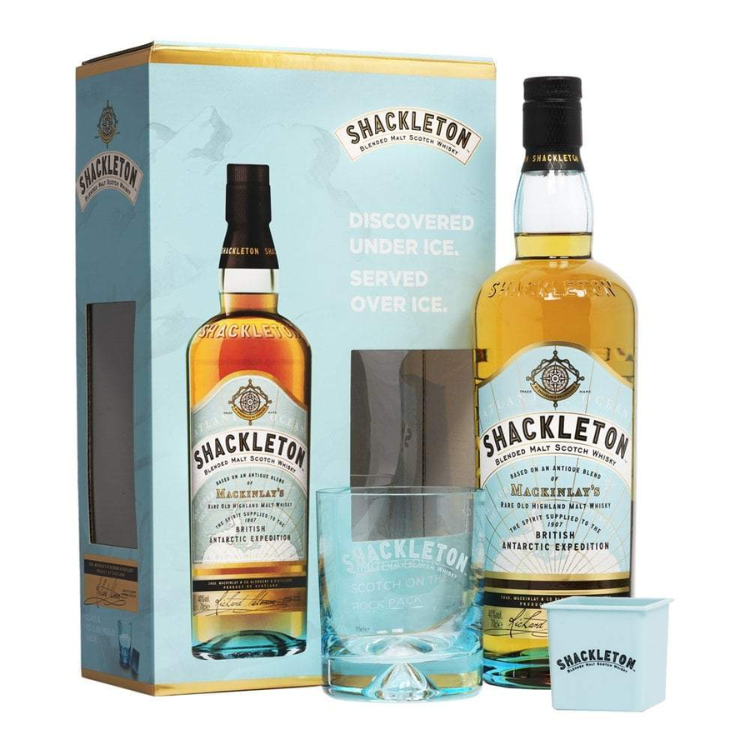 Shackleton Blended Whisky 700ml + Free Glass