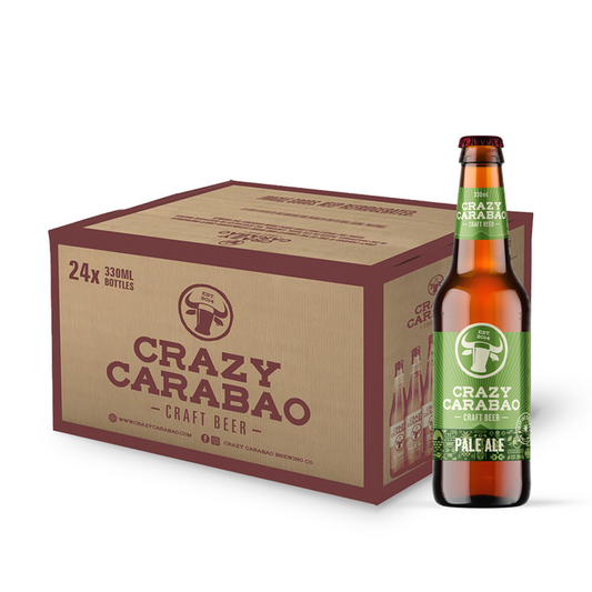 Crazy Carabao Beer Pale Ale Bottle 330ml 24s