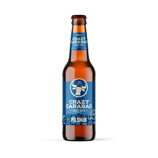 Crazy Carabao Beer Pilsner Bottle 330ml