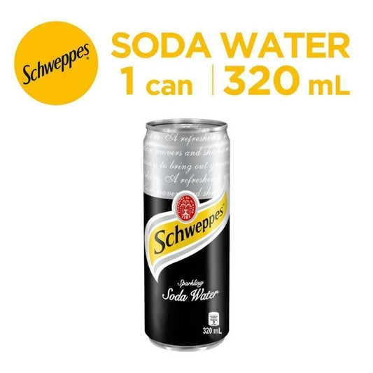 Schweppes Soda Water 325ml