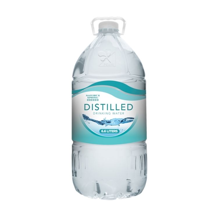 Nature's Spring Distilled Water 6.6L