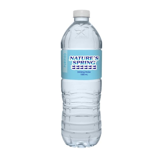 Nature's Spring Purified Water 1L