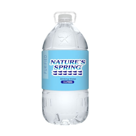 Nature's Spring Purified Water 5L