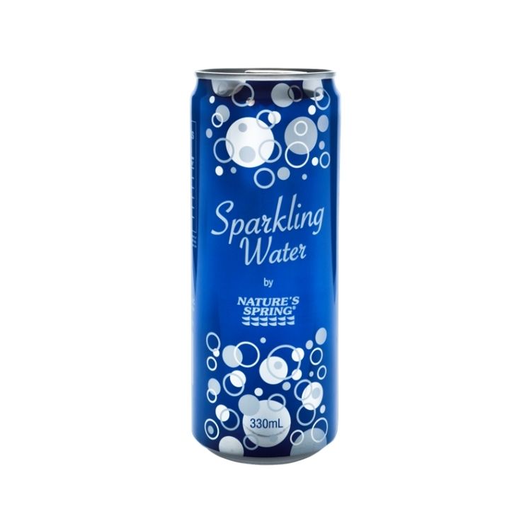 Nature's Spring Sparkling Water Plain 330ml