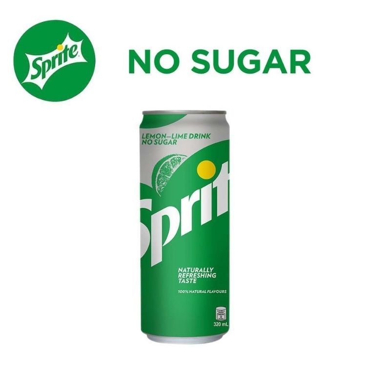 Sprite Lemon-Lime No Sugar Can 320ml