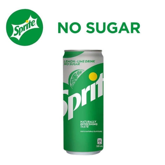 Sprite Lemon-Lime No Sugar Can 320ml