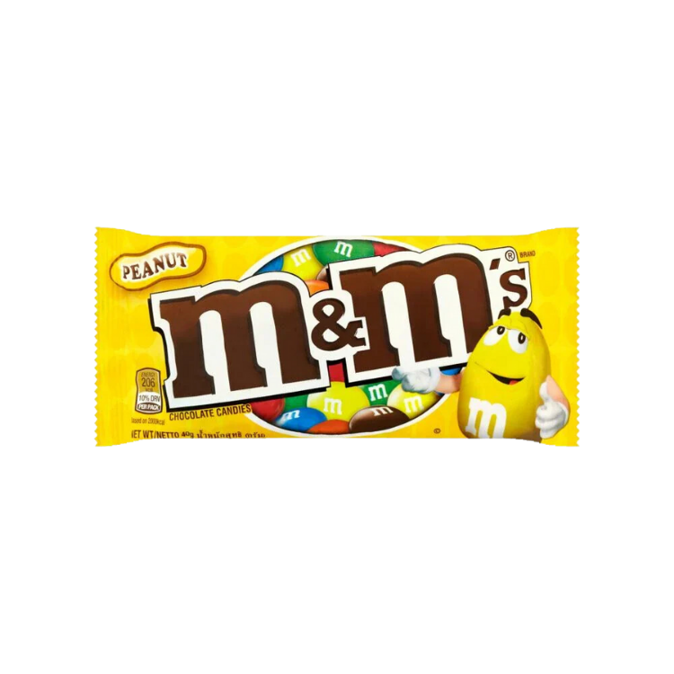 M&M's Chocolate Peanut Singles 37g