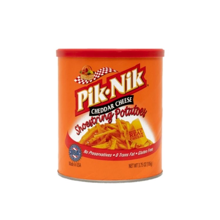 Pik-Nik Shoestring Cheddar Cheese 3.75oz/106g