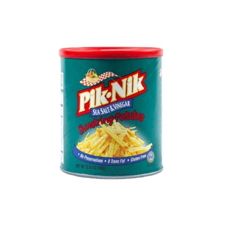 Pik-Nik Shoestring Sea Salt & Vinegar 3.75oz/106g