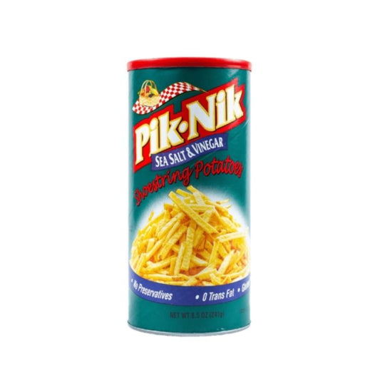 Pik-Nik Shoestring Sea Salt & Vinegar 8.5oz/241g