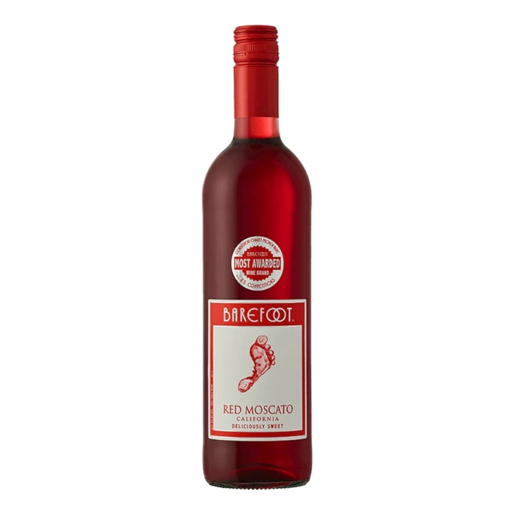 Barefoot Red Moscato 750ml