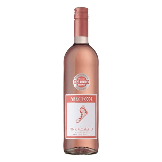 Barefoot Pink Moscato 750ml